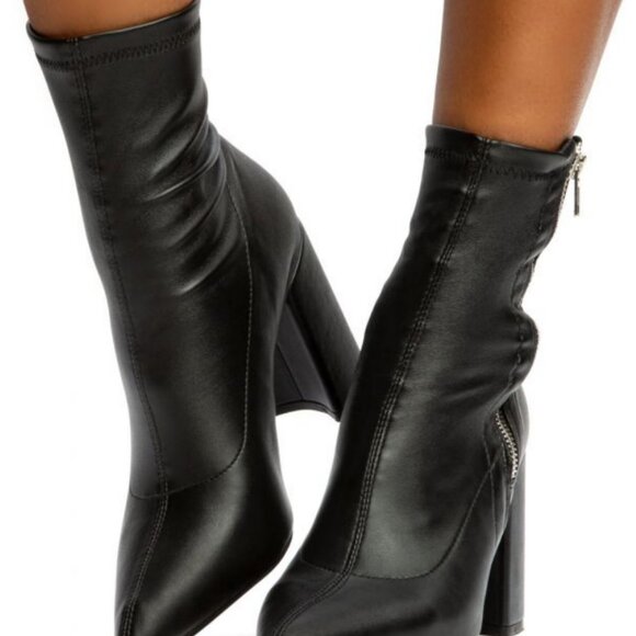 SIMPLE BUT NEVER BASIC   Pointed Heel Booties  ( BRAND NEW ! ) - Picture 1 of 6